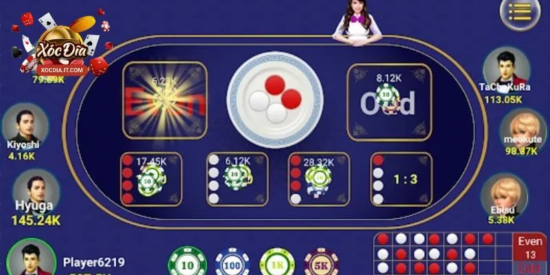 So sánh ứng dụng xóc đĩa online