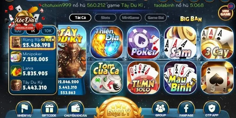 Trải nghiệm xóc đĩa online tại Rikvip Trải nghiệm xóc đĩa online tại Rikvip