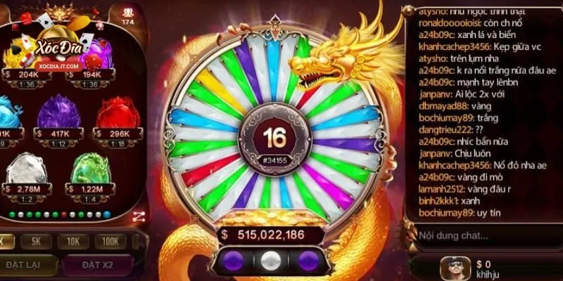 Trò chơi xóc đĩa tại Sunwin có sự khác biệt